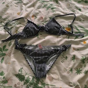 Plaid bikini